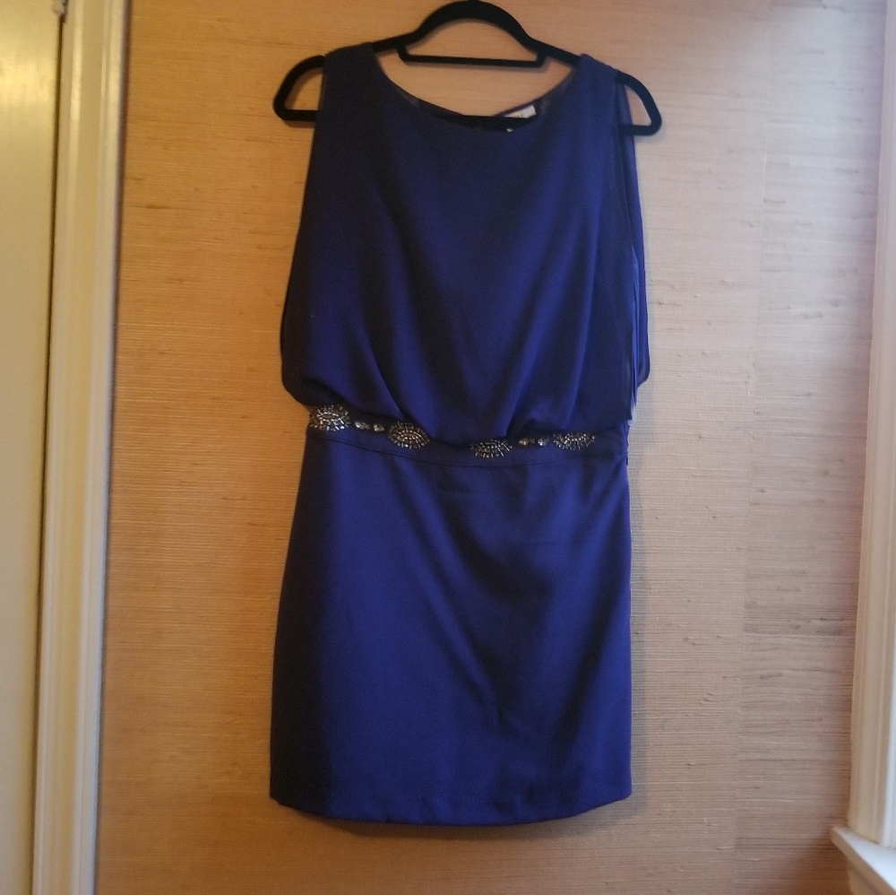 Blue dress
